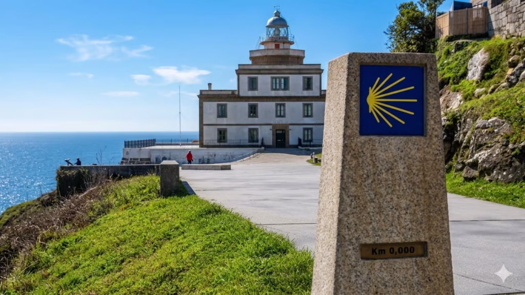 Faro di Finisterre lungo un’escursione da Santiago de Compostela