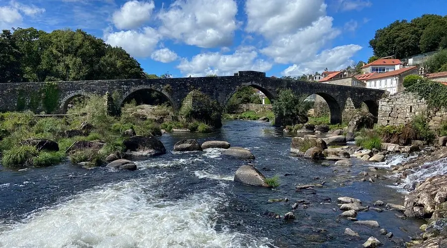 Ponte Maceira in Galizia