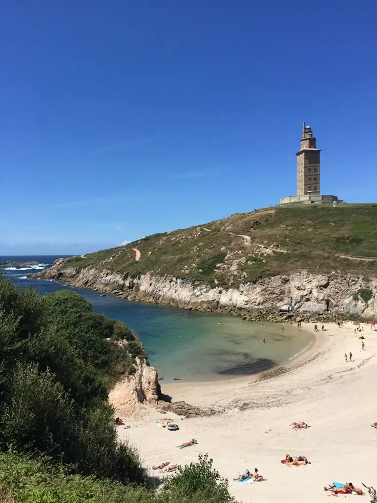 Torre di Ercole e costa di A Coruña